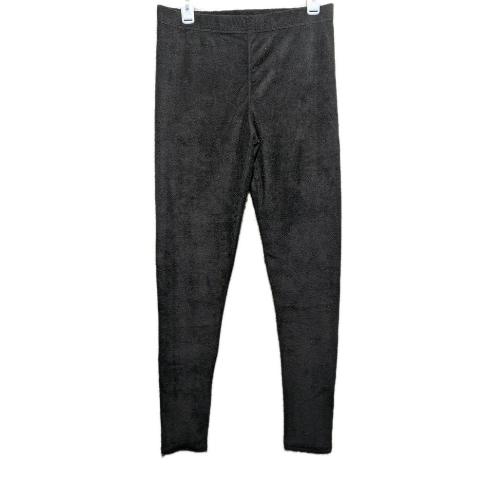Climate Right Ladies M Black Fleece Pull-on Fleece Pants NWT‎